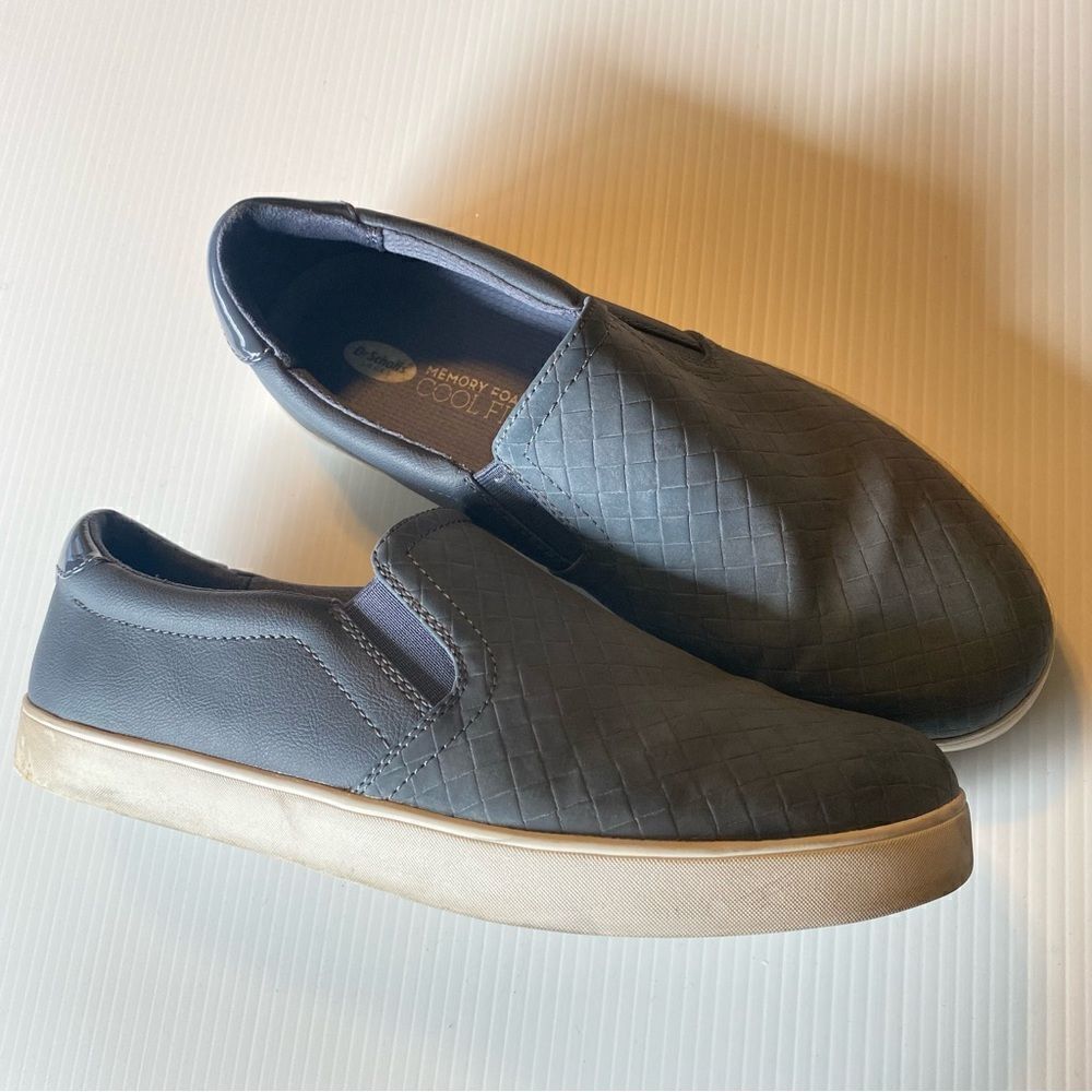 Dr Scholl’s Madison Slip On Sneakers Womens 9 Gray Comfort Walking Casual Shoes - Picture 3 of 10